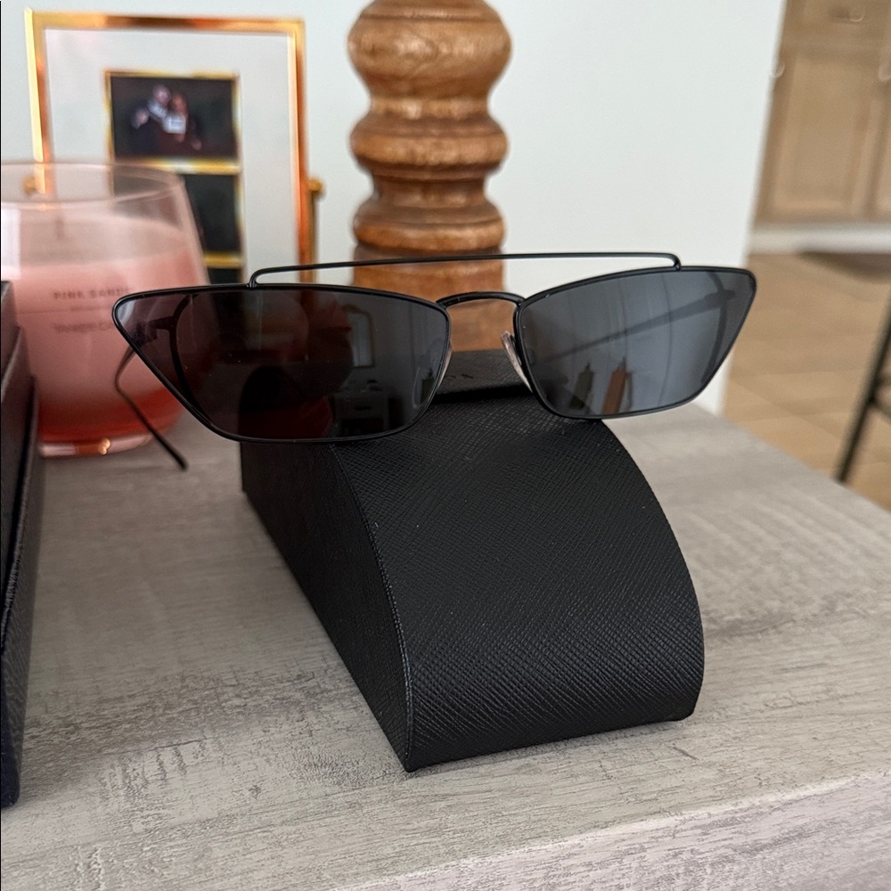 Prada Black Cat Eye Sunglasses